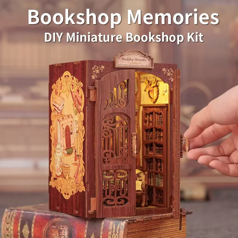 Mila Q ™Bookshop Memories DIY Book Nook Kit